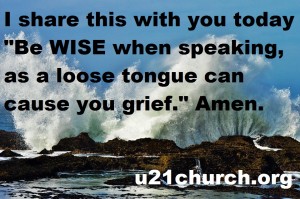 u21church - 232 BE WISE
