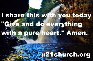 u21church - 300 GIVE