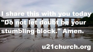 u21church - 316 DOUBT